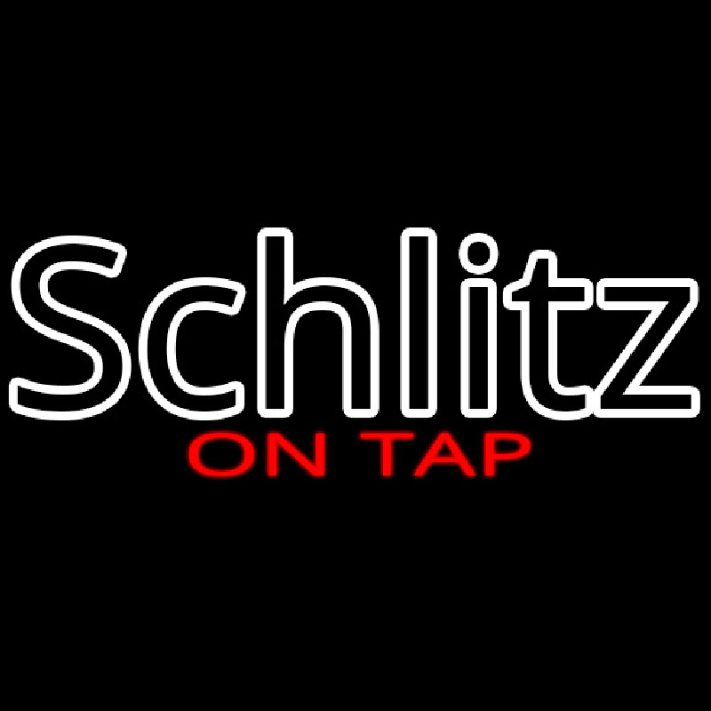 Schlitz On Tap Neon Sign