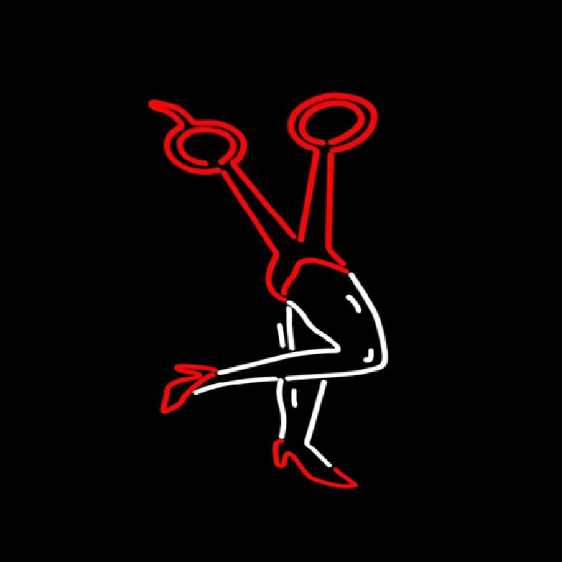 Scissor Logo Neon Sign