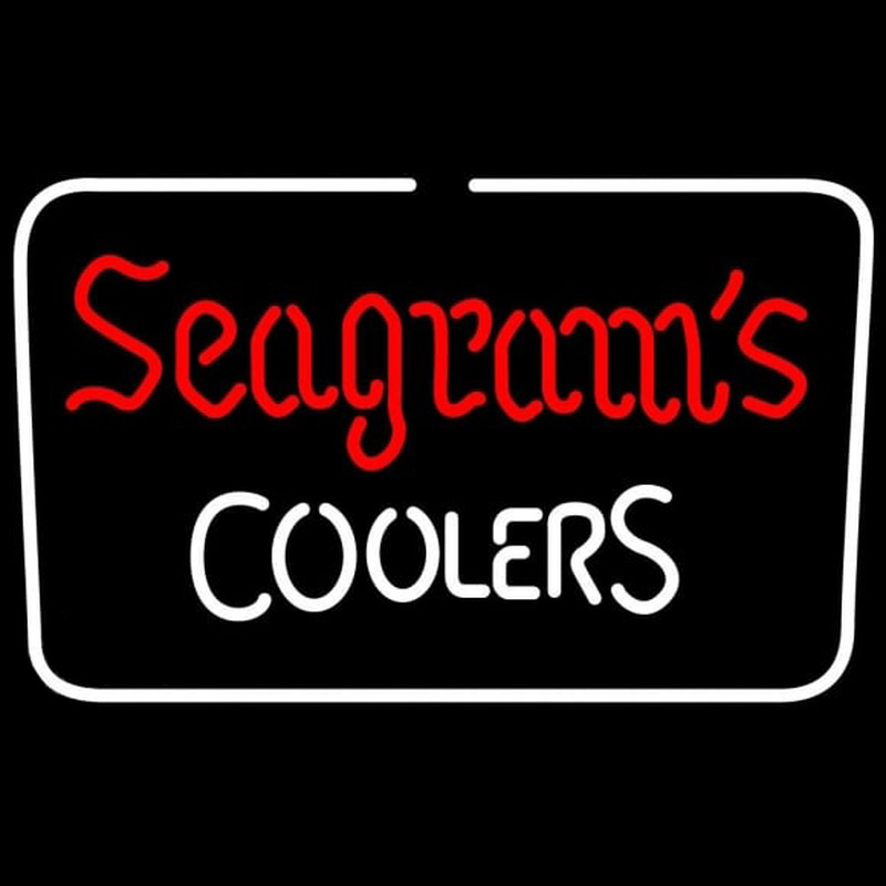 Segrams Coolers Beer Sign Neon Sign
