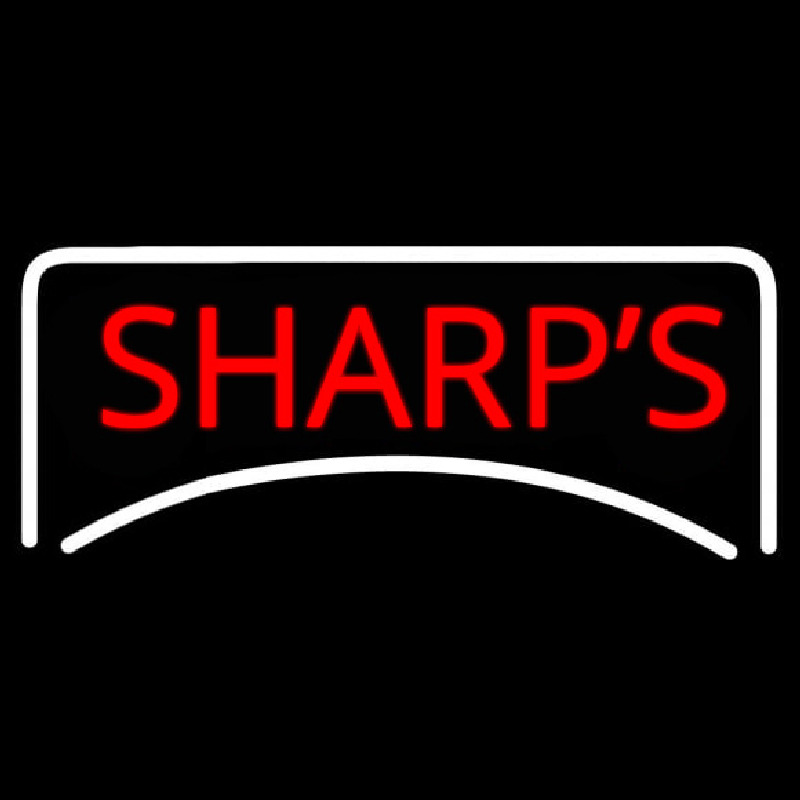 Sharps Neon Sign