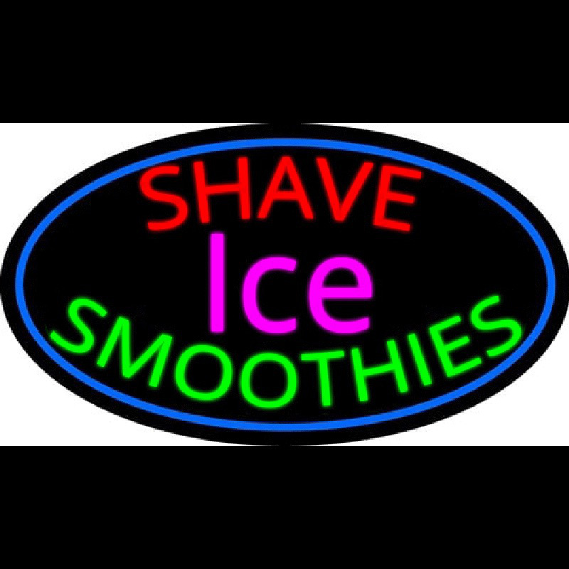 Shave Ice N Smoothies Neon Sign