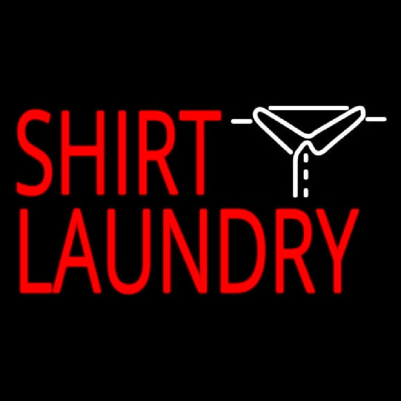 Shirt Laundry Neon Sign