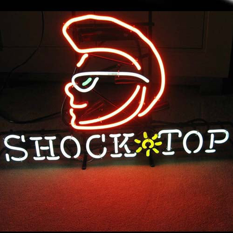 Shock Top Beer Lager Neon Sign