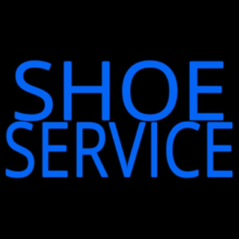 Shoe Service Neon Sign