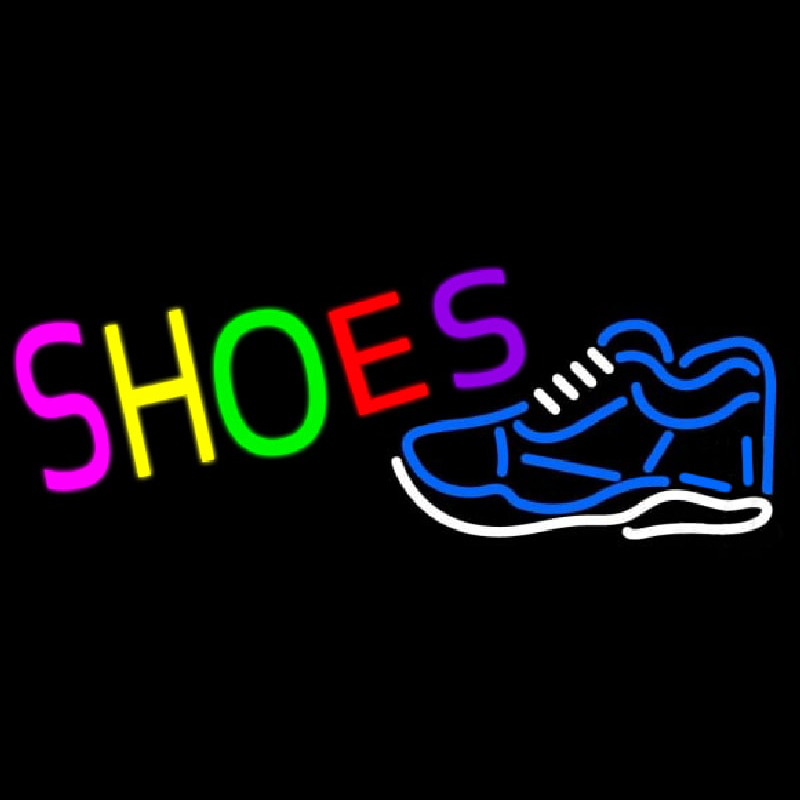 Shoes Logo Neon Sign