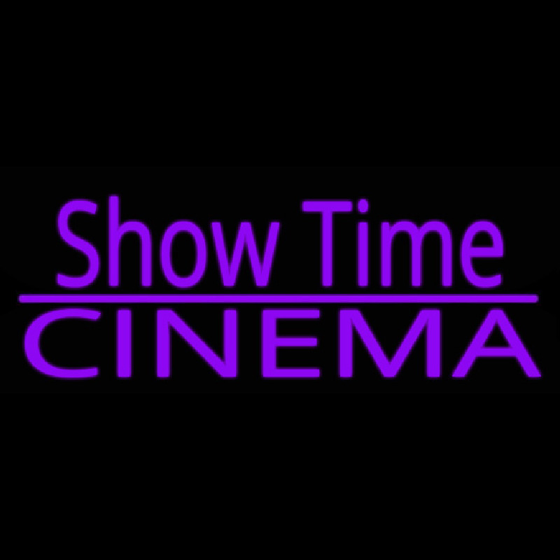 Showtime Cinema Neon Sign