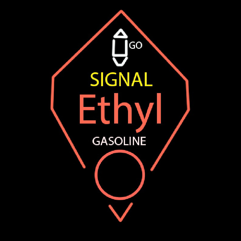 Signal Ethyl Gasoline Neon Sign