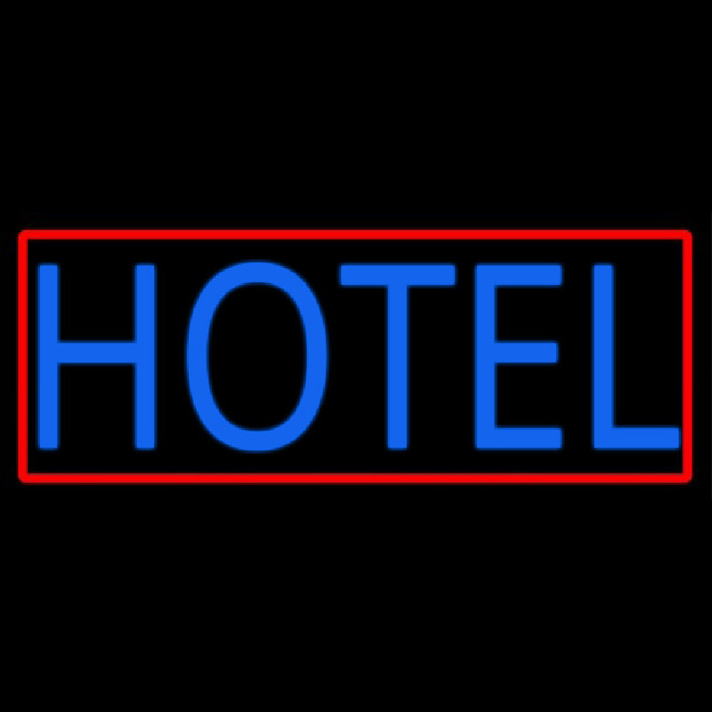Simple Hotel Neon Sign