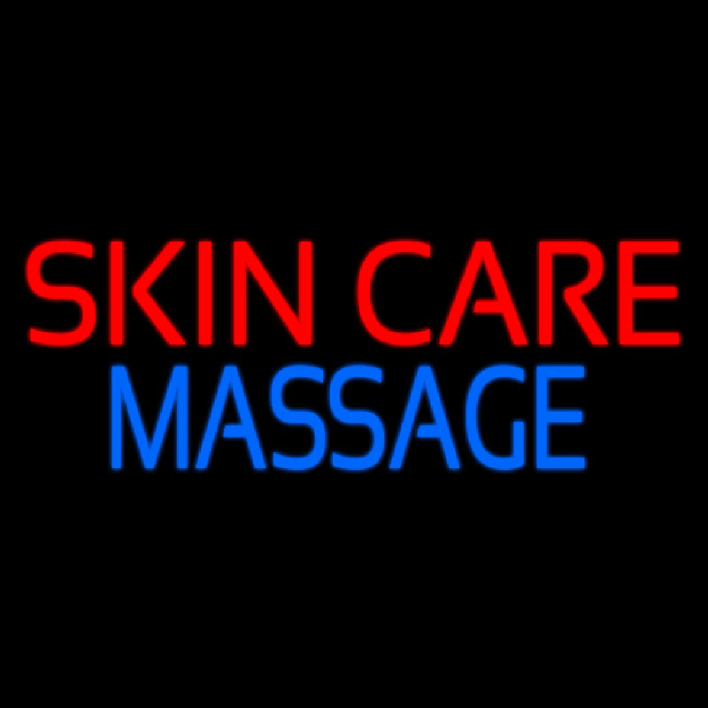 Skin Care Massage Hair Neon Sign