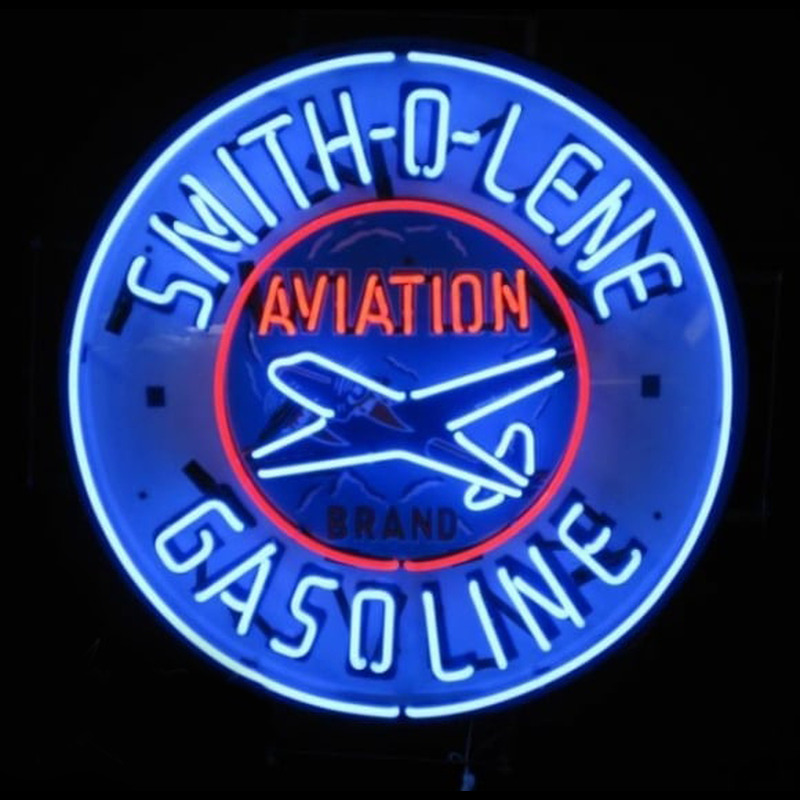 Smitholene Aviation Neon Sign