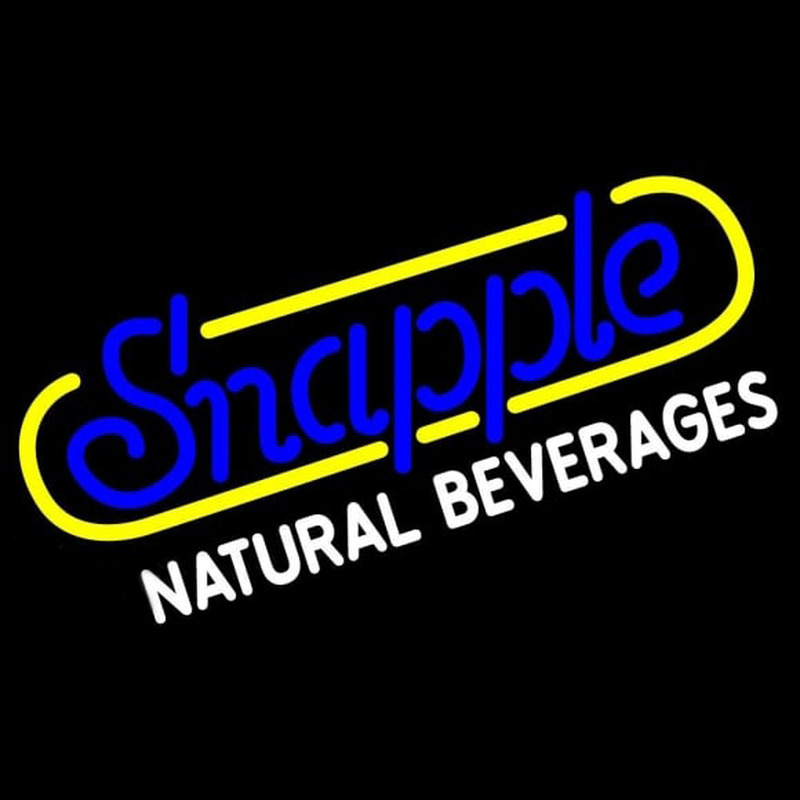 Snapple Neon Sign