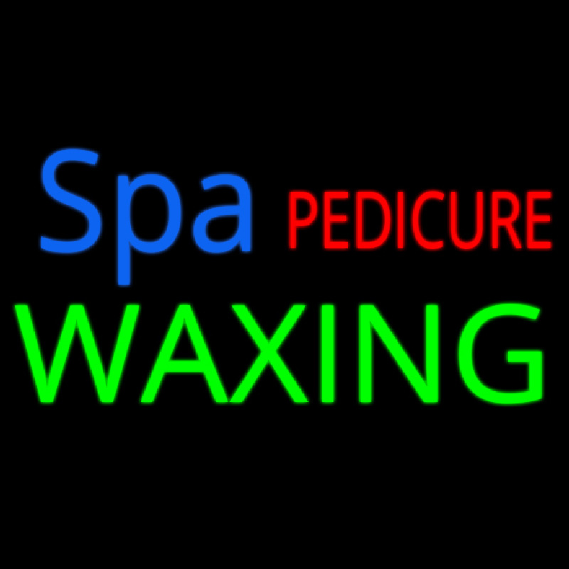 Spa Pedicure Wa ing Neon Sign