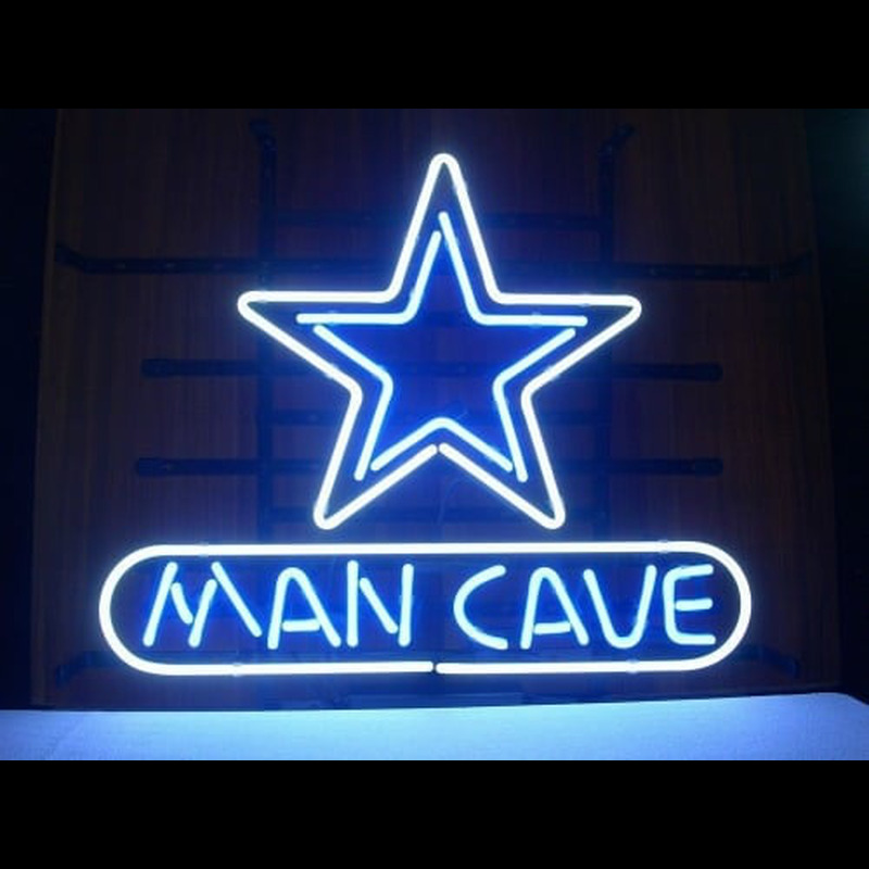 Star MAN CAVE Neon Sign