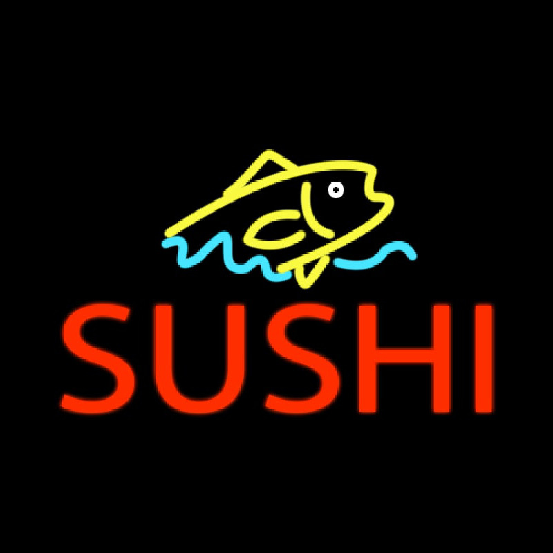 Sushi Catering Neon Sign