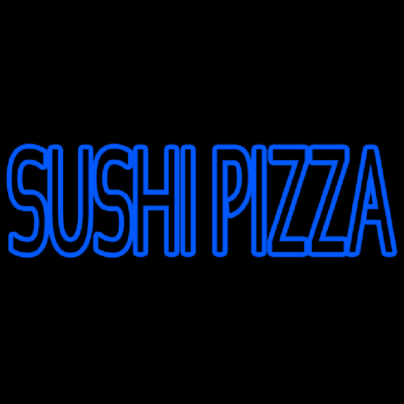 Sushi Pizza Neon Sign