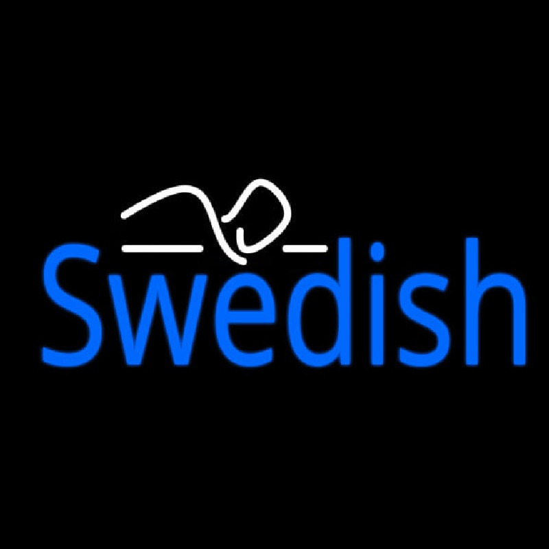 Swedish Neon Sign