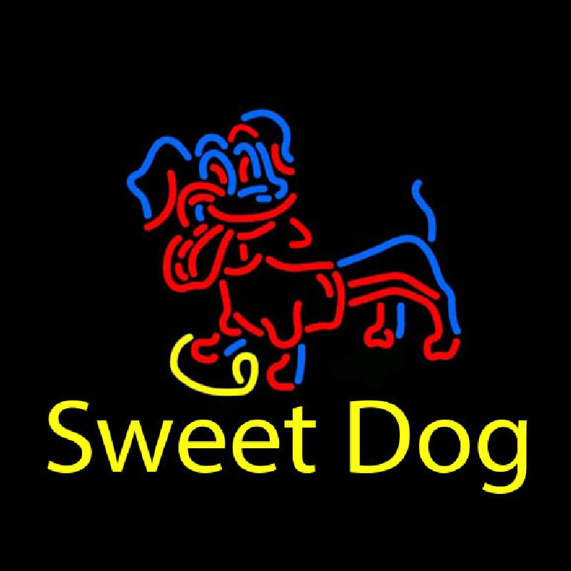 Sweet Dog Neon Sign
