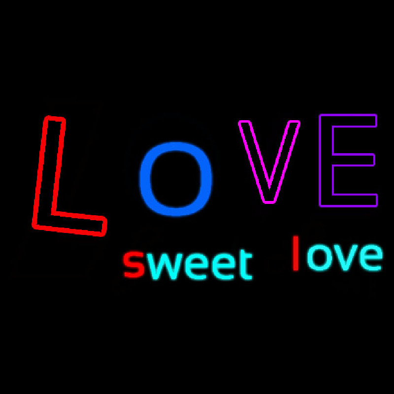 Sweet Love Neon Sign