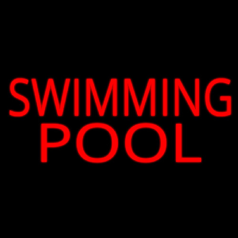 Swimming Pool Neon Sign