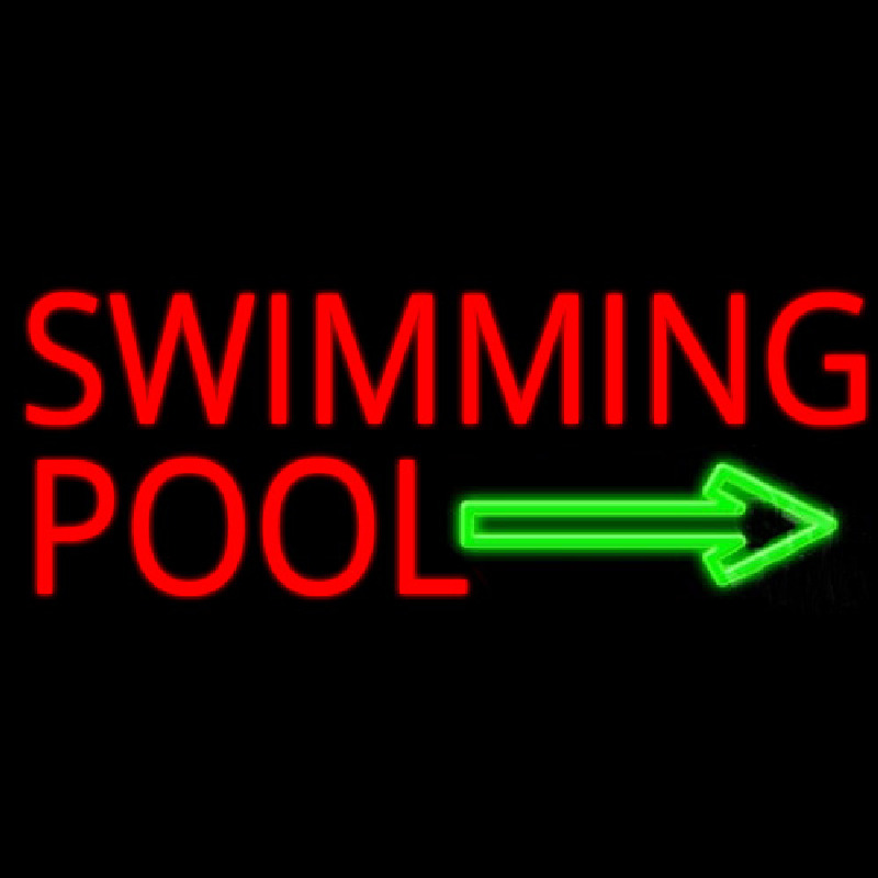 Swimming Pool Neon Sign