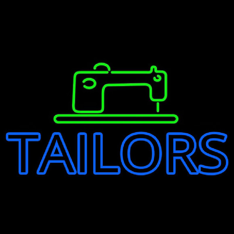 Tailors Logo Neon Sign