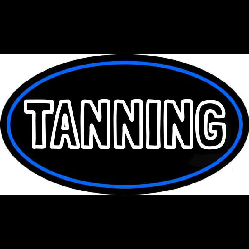 Tanning Double Stroke Neon Sign