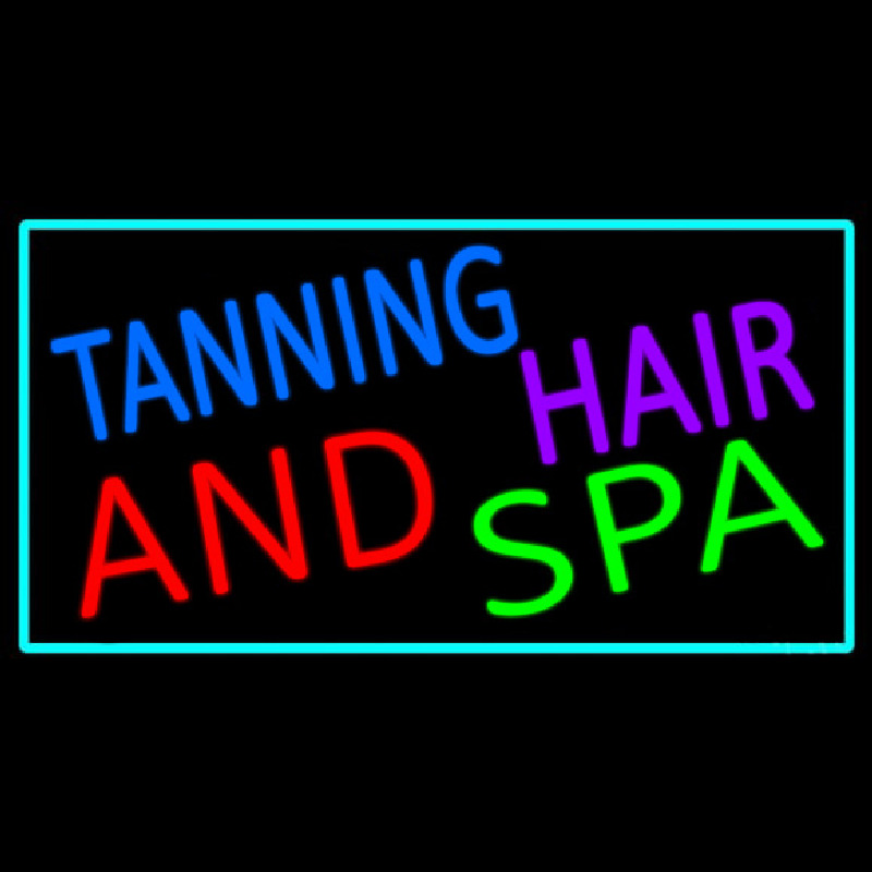 Tanning Hair And Spa Neon Sign