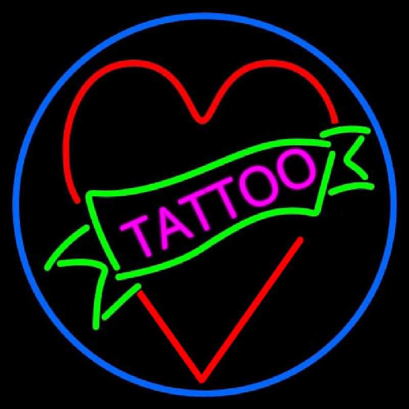 Tattoo Inside Heart Neon Sign