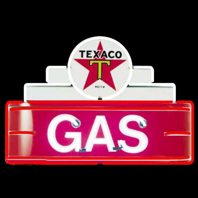 Te aco Logo Gas Neon Sign