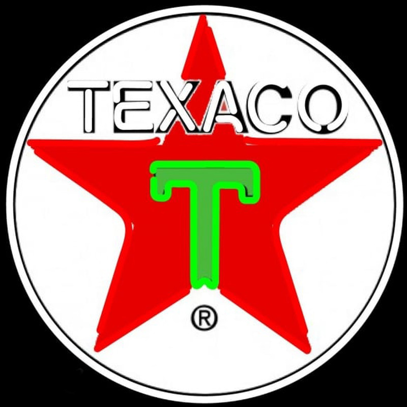 Te aco Logo Gasoline Neon Sign