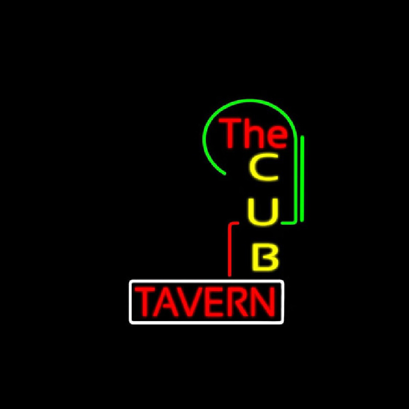 The Cub Tavern Neon Sign