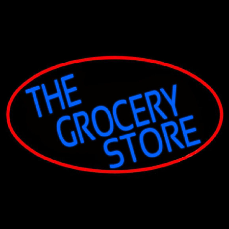 The Grocery Store Neon Sign