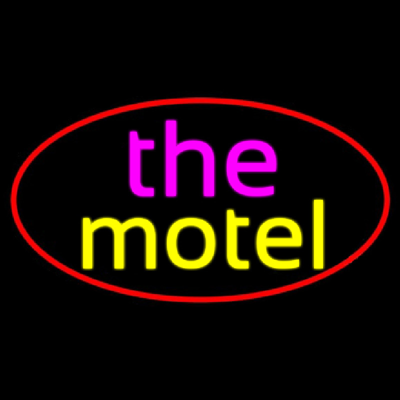 The Motel Neon Sign