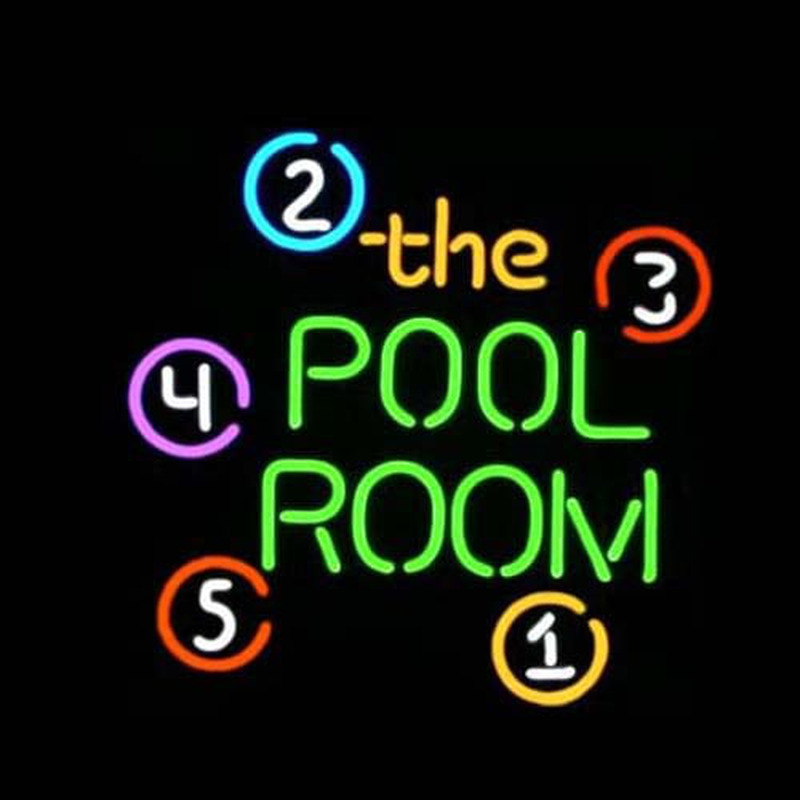 The Pool Room Neon Sign