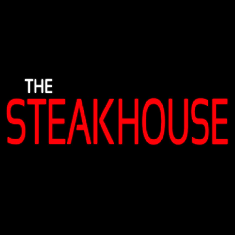 The Steakhouse Neon Sign