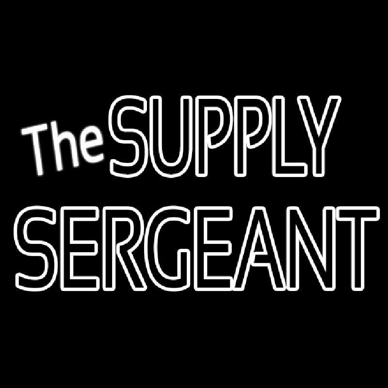The Supply Sergeant Neon Sign