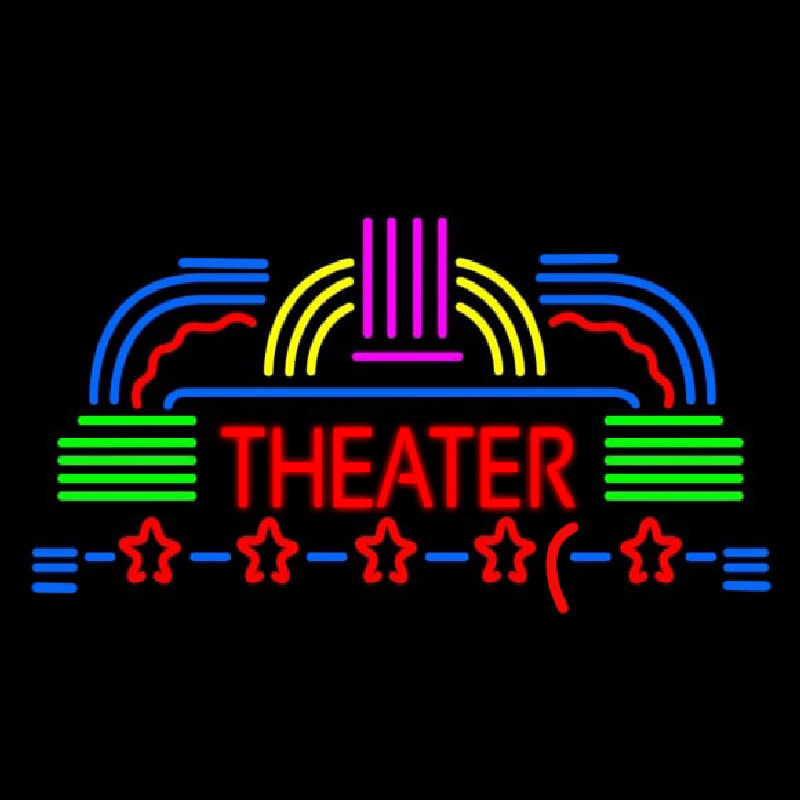 Theater Neon Sign