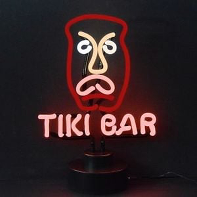 Tiki Bar Desktop Neon Sign
