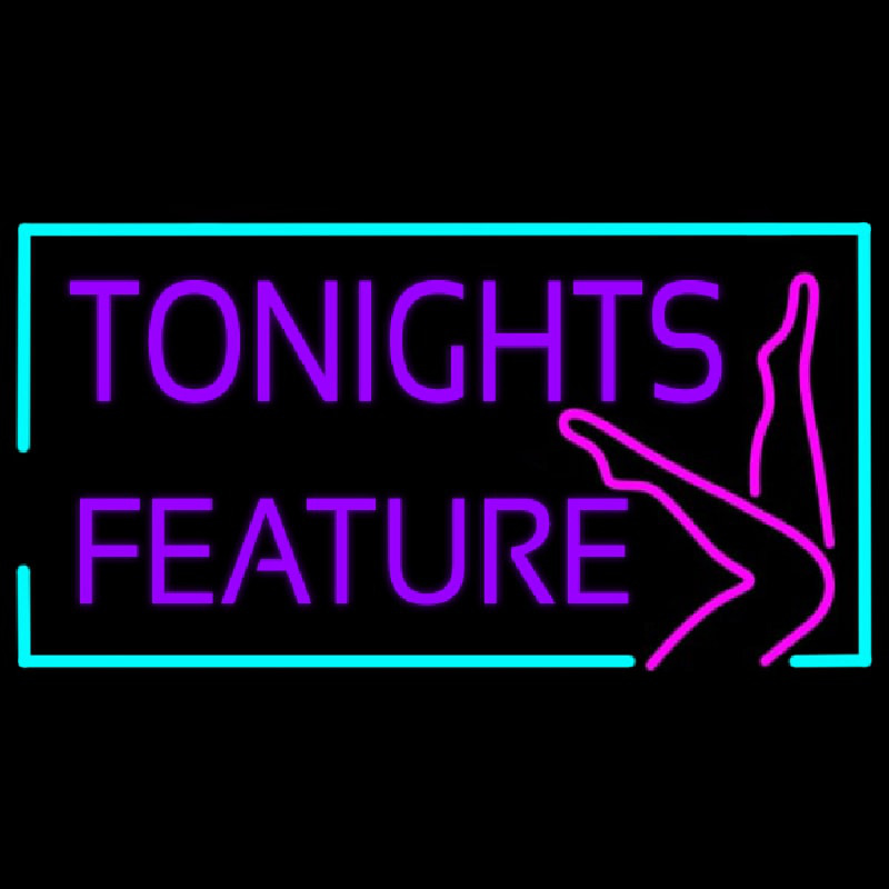 Tonights Feature Neon Sign