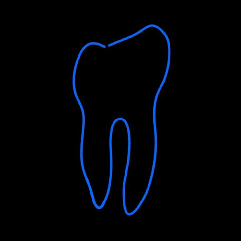 Tooth Logo Neon Sign