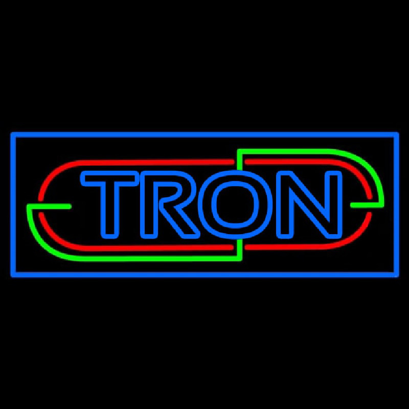 Tron Neon Sign