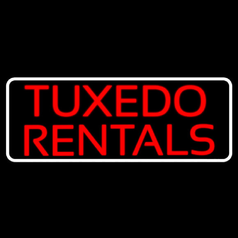 Tu edo Rentals Neon Sign