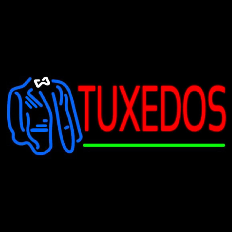 Tu edos Logo Green Line Neon Sign