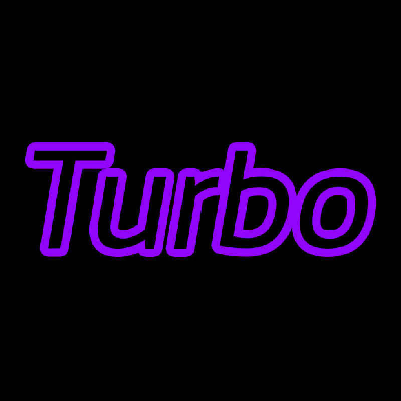 Turbo Neon Sign ❤️ ®