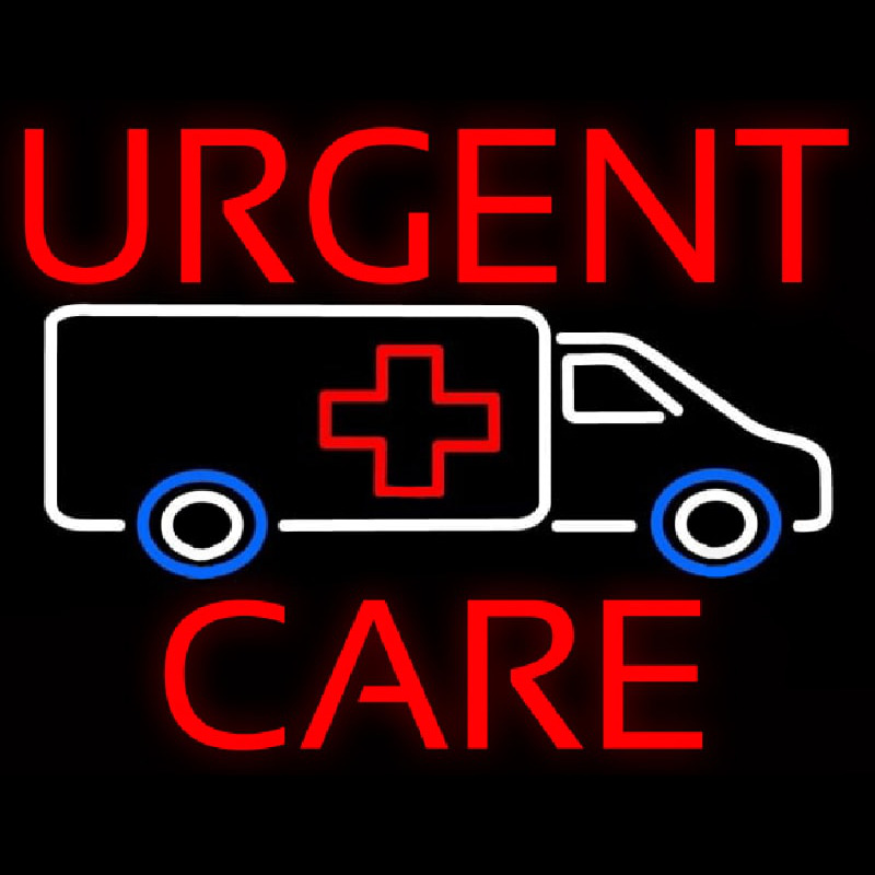 Urgent Care Hospital Van Neon Sign