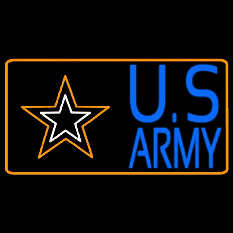 Us Army Neon Sign