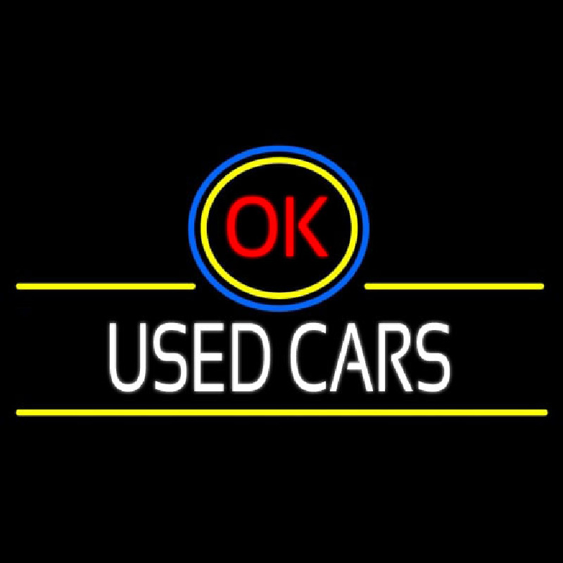 Used Cars Neon Sign