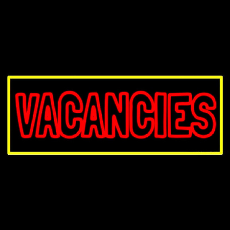 Vacancies Neon Sign