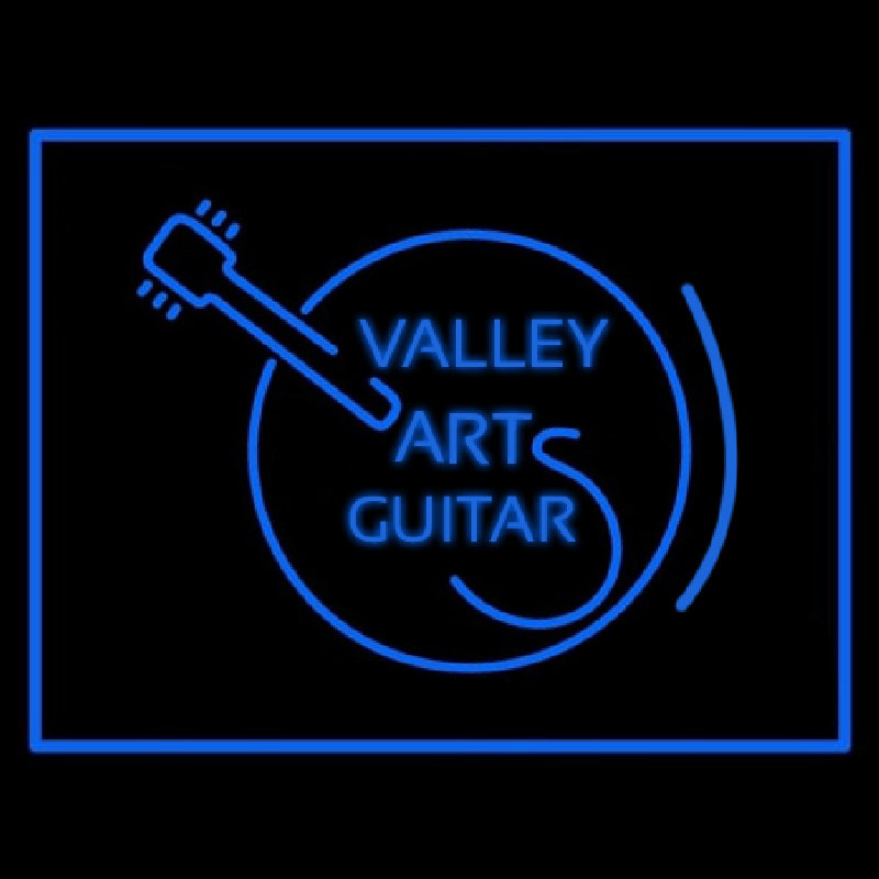Valley Arts Guitars Logo Neon Sign