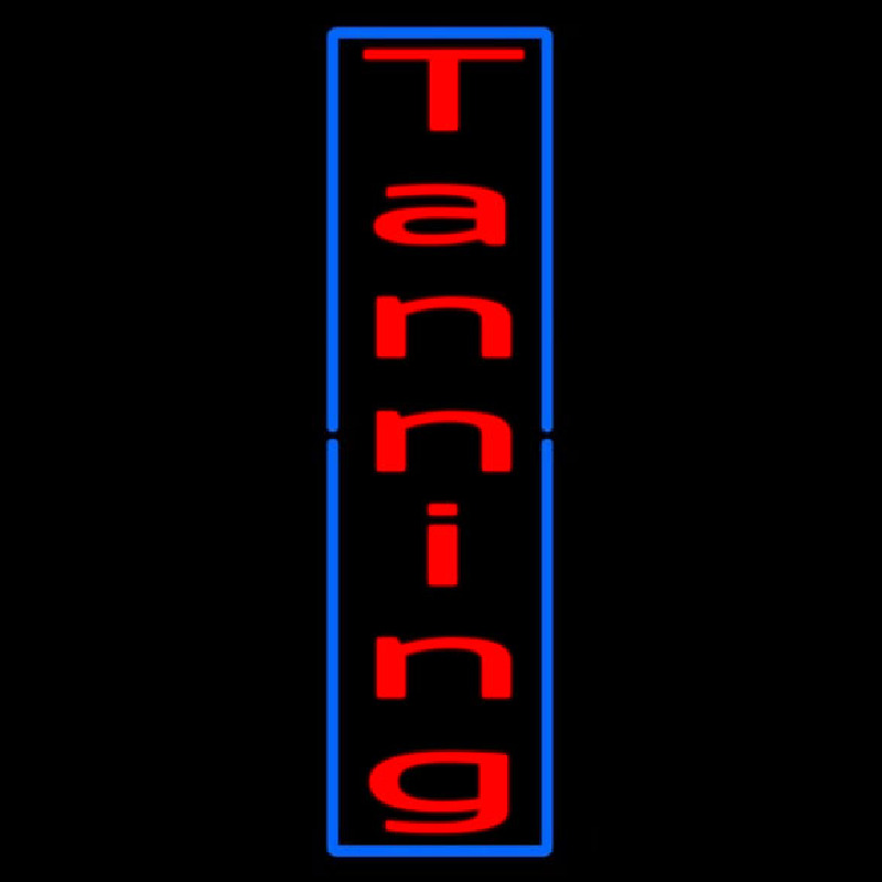 Vertical Tanning E tra Large Neon Sign